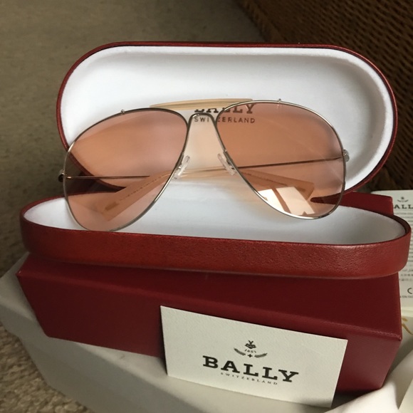 BALLY Accessories - BALLY PALLADIUM METALLIC UNISEX SUNGLASSES